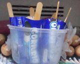 Foto langkah ke 6 dari resep Es Krim Simple Choco Vanilla.