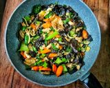 Foto langkah ke 3 dari resep Resep Simple Capcay Daging Ayam.
