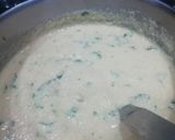 A picture of step 2 of Moong Cheela.