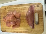 白醬雞胸肉鯛魚義大利麵