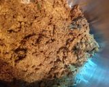 A picture of step 1 of Qeema beryani.