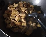 A picture of step 1 of Curd kathal.