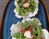 Foto del paso 9 de la receta Ensalada de vieiras con aliño de su coral