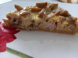 Quiche de pollo y champiñón