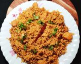 A picture of step 14 of Spicy Chicken Pulao.