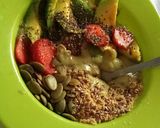Foto langkah ke 4 dari resep Smothie bowl tropical.