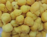 A picture of step 5 of Mix Plate Chana Chat.