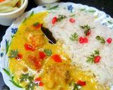 आलू लच्छा पकौड़ा कढी (Aloo lachha Pakoda kadhi recipe in Hindi) रेसिपी चरण 8 फोटो