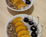 Φωτογραφία βήματος 2 της συνταγής Smoothie bowl κεράσι και αμυγδαλοβούτυρο