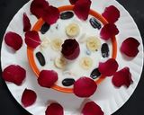 A picture of step 2 of Cheesey fruit raita.