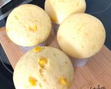 Foto langkah ke 3 dari resep Cheese & Corn Japanese Steam Cake.