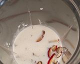 A picture of step 2 of Raw Red Dates Milkshake.