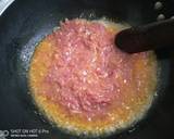 Sweet and spicy mutton#cookingwithtomatoesrecipecontest#4weeksch recipe step 3 photo