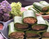 Foto langkah ke 8 dari resep Lemper Ayam ala Tiger Kitchen.