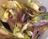 Foto del passaggio 1 della ricetta Cestini di parmigiano ripieni di coppa e carciofi marinati alla julienne