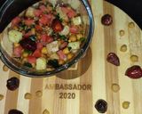 A picture of step 8 of Tarka Aloo Chaana Chaat 😋.