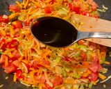 Une image de l'étape 3 de Spaghettis aux légumes.