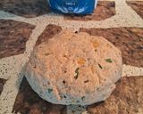 Foto del paso 7 de la receta: Bollitos semi integral con puré de boniato y perejil veganos 🍠🥖