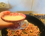 Foto del paso 2 de la receta: Risotto con pesto y carne picada