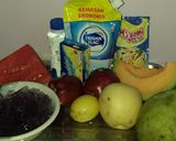 Foto langkah ke 1 dari resep Salad Buah.