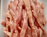 Foto del paso 1 de la receta: Cerdo al estilo mu shu con arroz frito