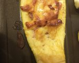 Foto del paso 7 de la receta: Calabazas rellenas de jamón y queso horneadas