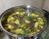 รูปขั้นตอนการทำที่ 11 ของ แกงเขียวหวานไก่ ไม่ใส่กะทิ (ใช้นมสดแทนเด๊อหล่า)