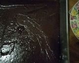 A picture of step 7 of Ultimate caramel crunch conflake brownie#valentines recipe.