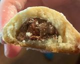 A picture of step 3 of Chocolate powder puff cookies.