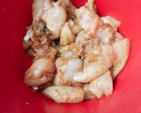 A picture of step 2 of Easy chicken & mushrooms over mashed potatoes#mycookbook.