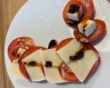 香麻醬蕃茄莫札瑞拉乳酪沙拉（Caprese）中西合璧_創意料理_開胃菜_下酒菜的食譜步驟4照片