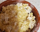 A picture of step 4 of My Cherry Crisp Crumble.