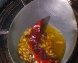 A picture of step 8 of Dal Palak.