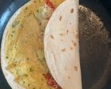 Omlettes tortilla recept fázis 4 fotója