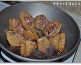 油豆腐鑲肉的食譜步驟5照片