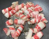 牛奶白菜炒牛五花的食譜步驟2照片