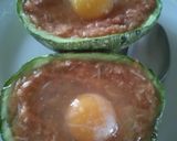 Foto del paso 3 de la receta: Calabacín bolita relleno de atún al microondas
