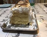 A picture of step 21 of Baked Alaska Flambéed with Rum.