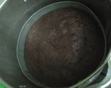 Foto langkah ke 7 dari resep Birthdaycakepokky (basecake brownis kukus ny liem).