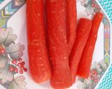 A picture of step 1 of Carrot Salad.