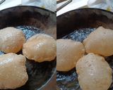 A picture of step 2 of Sooji poori.