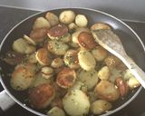 Une image de l'étape 2 de Pommes de terre sarladaises façon Laurent MARIOTTE.