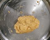 A picture of step 3 of Pizza flavoured cheeselings.