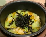 紫菜絲瓜湯（避風塘蟹香蒜酥口味）的食譜步驟4照片