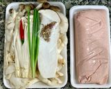 Hình bước làm 1 của món Canh nấm nấu mọc