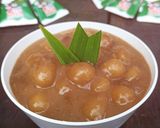 Foto langkah ke 8 dari resep 87.Bubur Hintalu Karuang Kuah Tape Singkong.