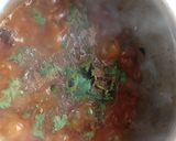 A picture of step 9 of Mutton with Guar Beans.