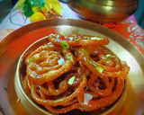 A picture of step 5 of Instant Jalebi.