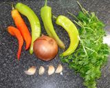 A picture of step 2 of Chili Pepper Cream.