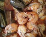 Foto langkah ke 7 dari resep Udang + Terong Bumbu Bali.